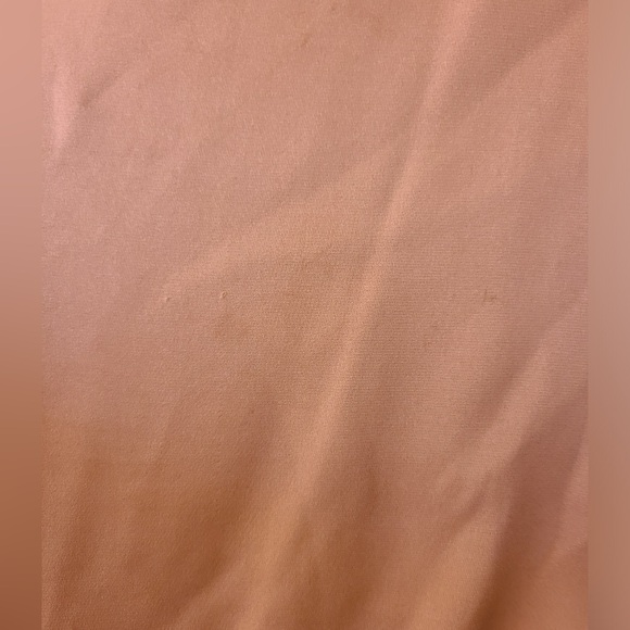 🔴Vince Pink-Orange Silk Polyester Cap Sleeve V-Neck Dress Size 6 Midi Length - Picture 8 of 9